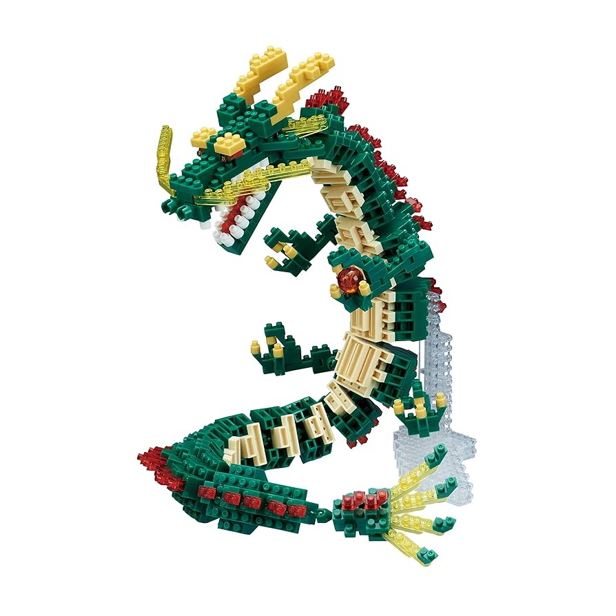 Amazon.co.jp: nanoblock ナノブロック 龍 (通常版) NBM-026